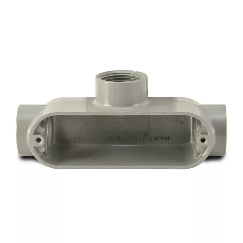 1/2″, Type T, “E” Series, Aluminum Conduit BodyBy Hubbell-Killark EAT-1