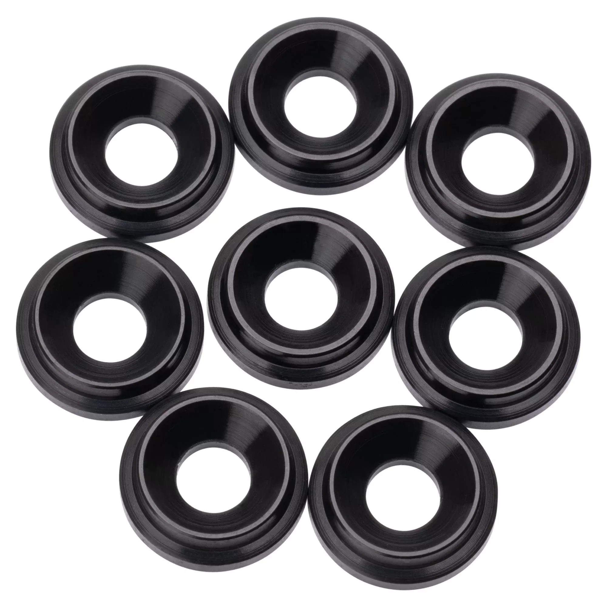 1up Racing 7075 LowPro Countersunk Washers – M3