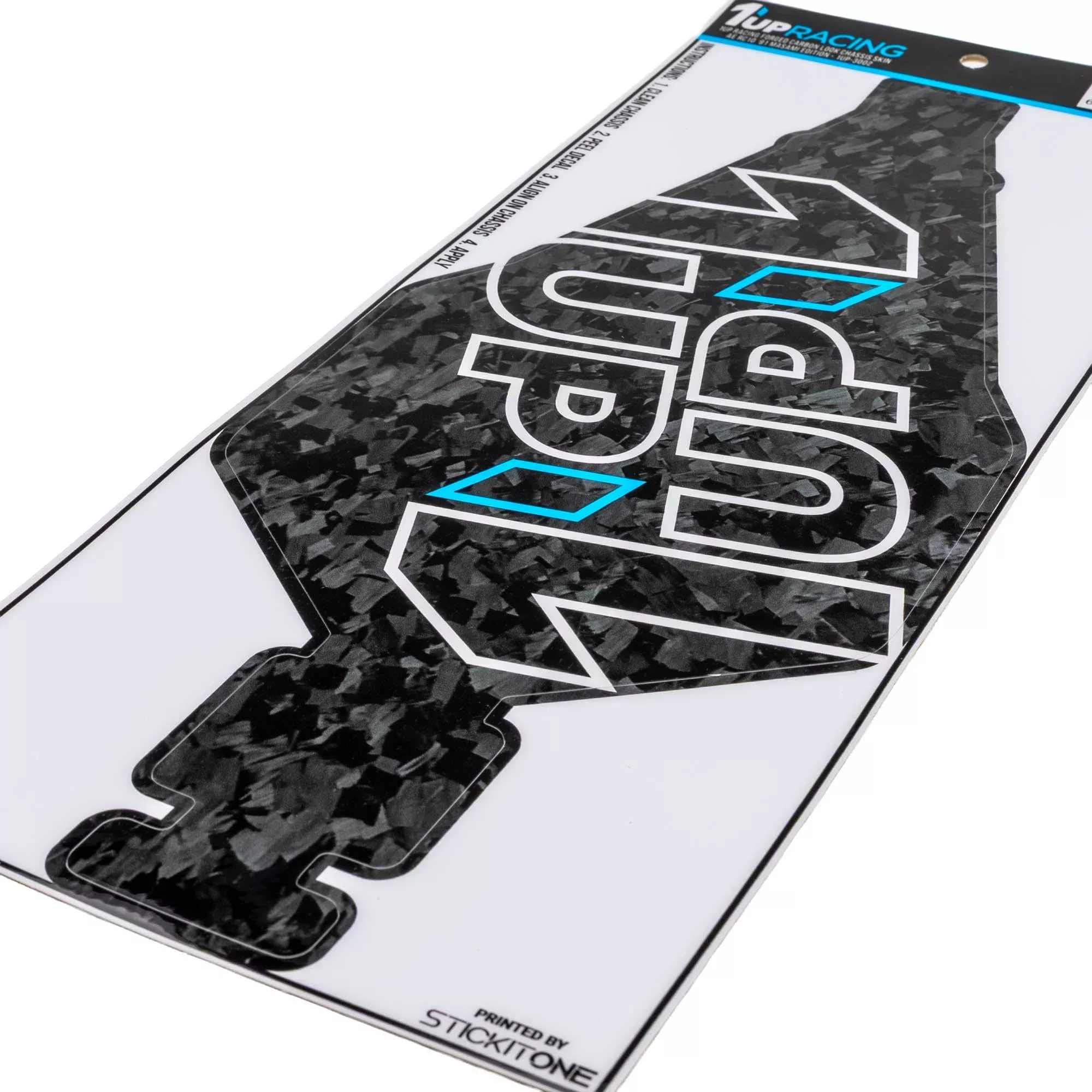 1up Racing Forged Carbon Look Chassis Skin – AE RC10 ’91 Masami Edition