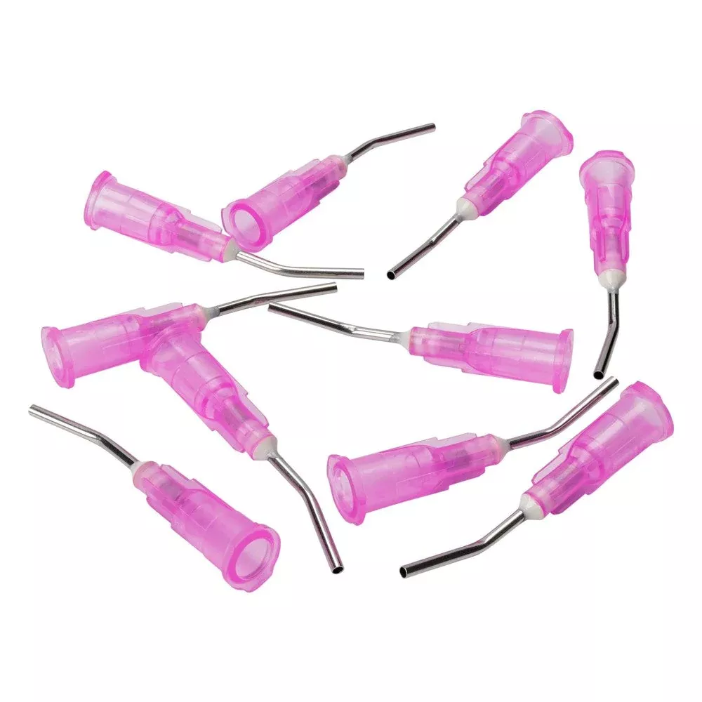 1up Racing HD Curved Steel Glue Tips - Thick - 10pcs