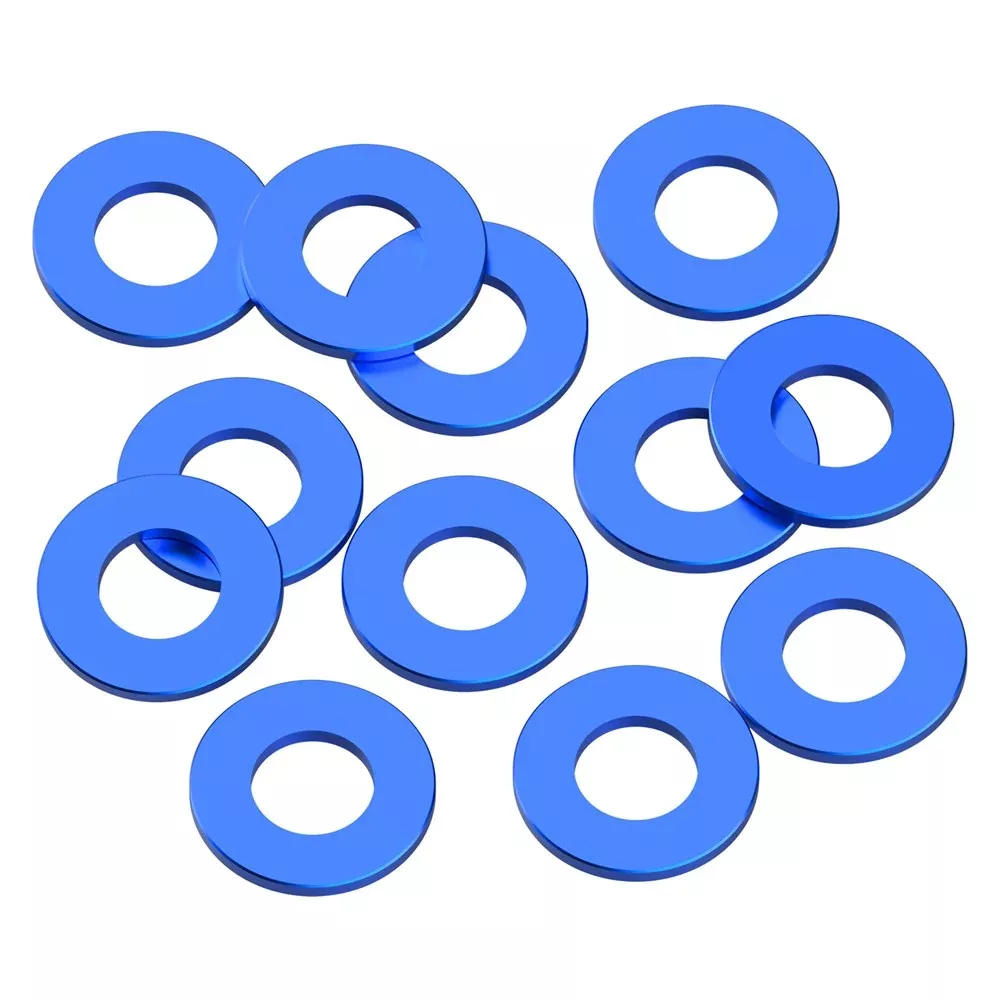 1up Racing Precision Aluminum Shims – 3x6x0.50mm – Dark Blue