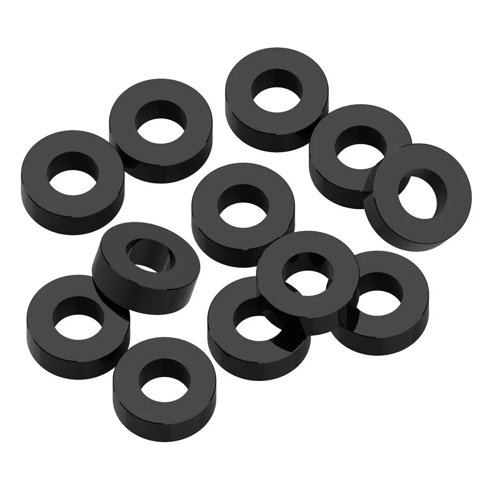 1up Racing Precision Aluminum Shims – 3x6x2mm – Black