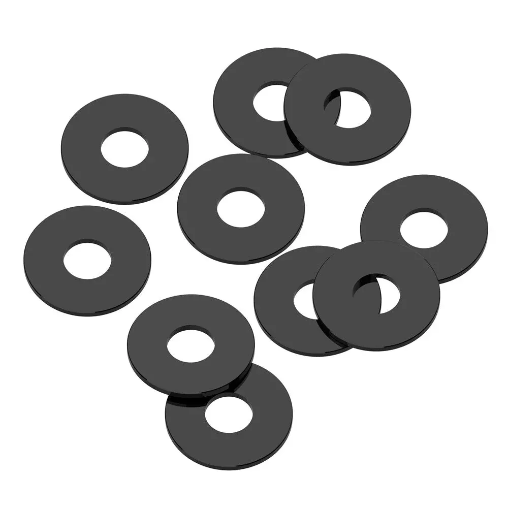 1up Racing Precision Aluminum Shims – 3x8x0.5mm – Black