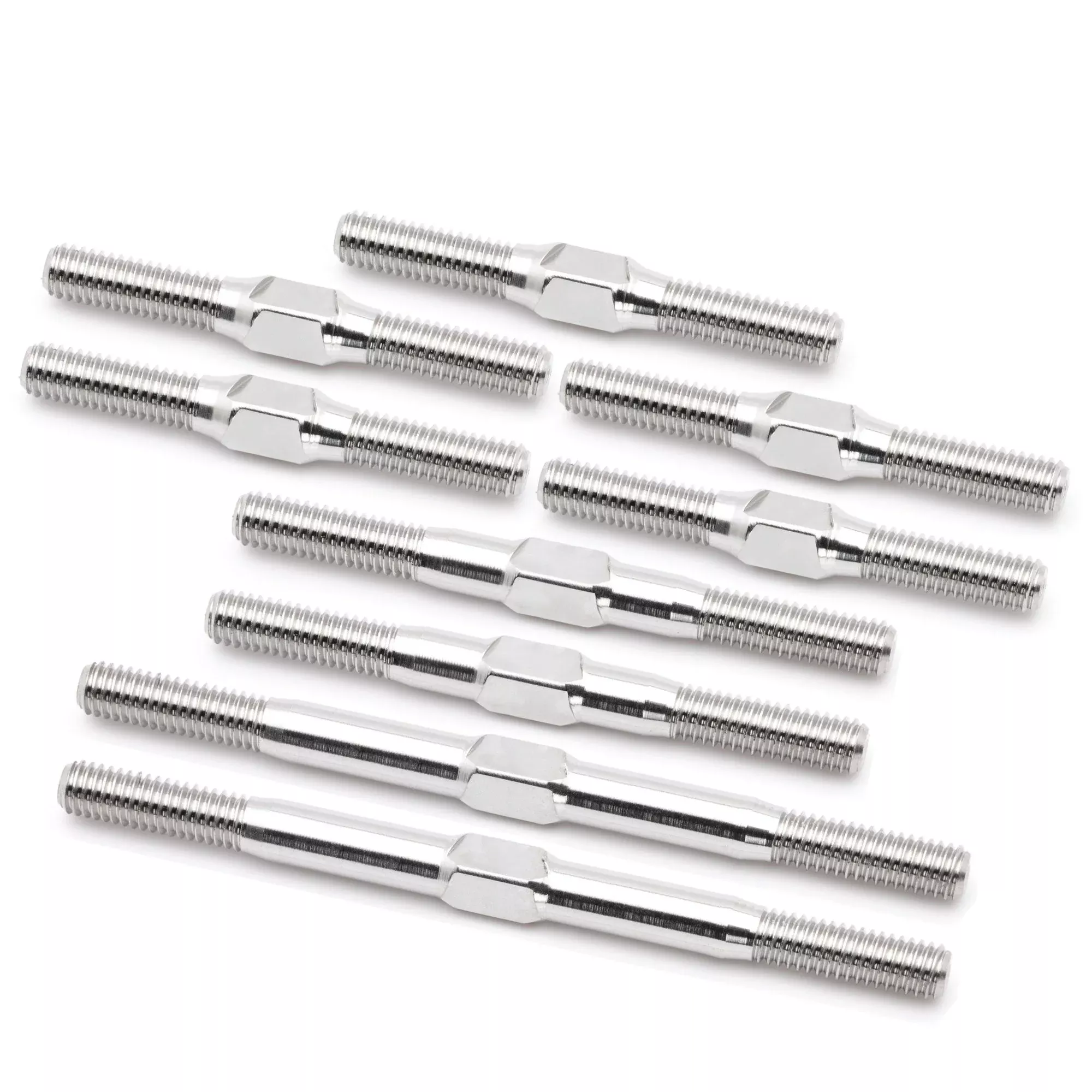 1up Racing Pro Duty Titanium Turnbuckle Set - AE TC8
