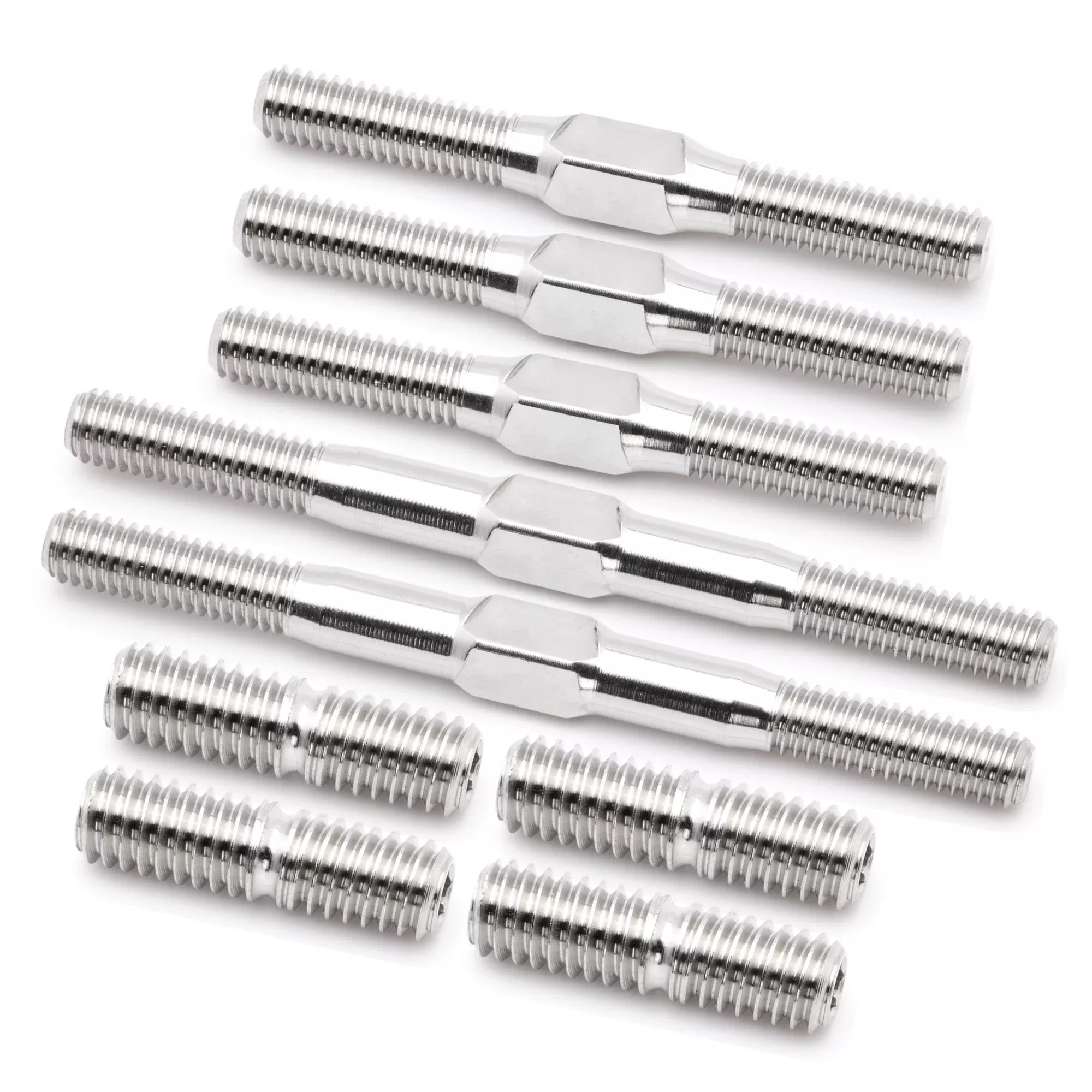 1up Racing Pro Duty Titanium Turnbuckle Set – Mugen MTC-2R & MTC-2F