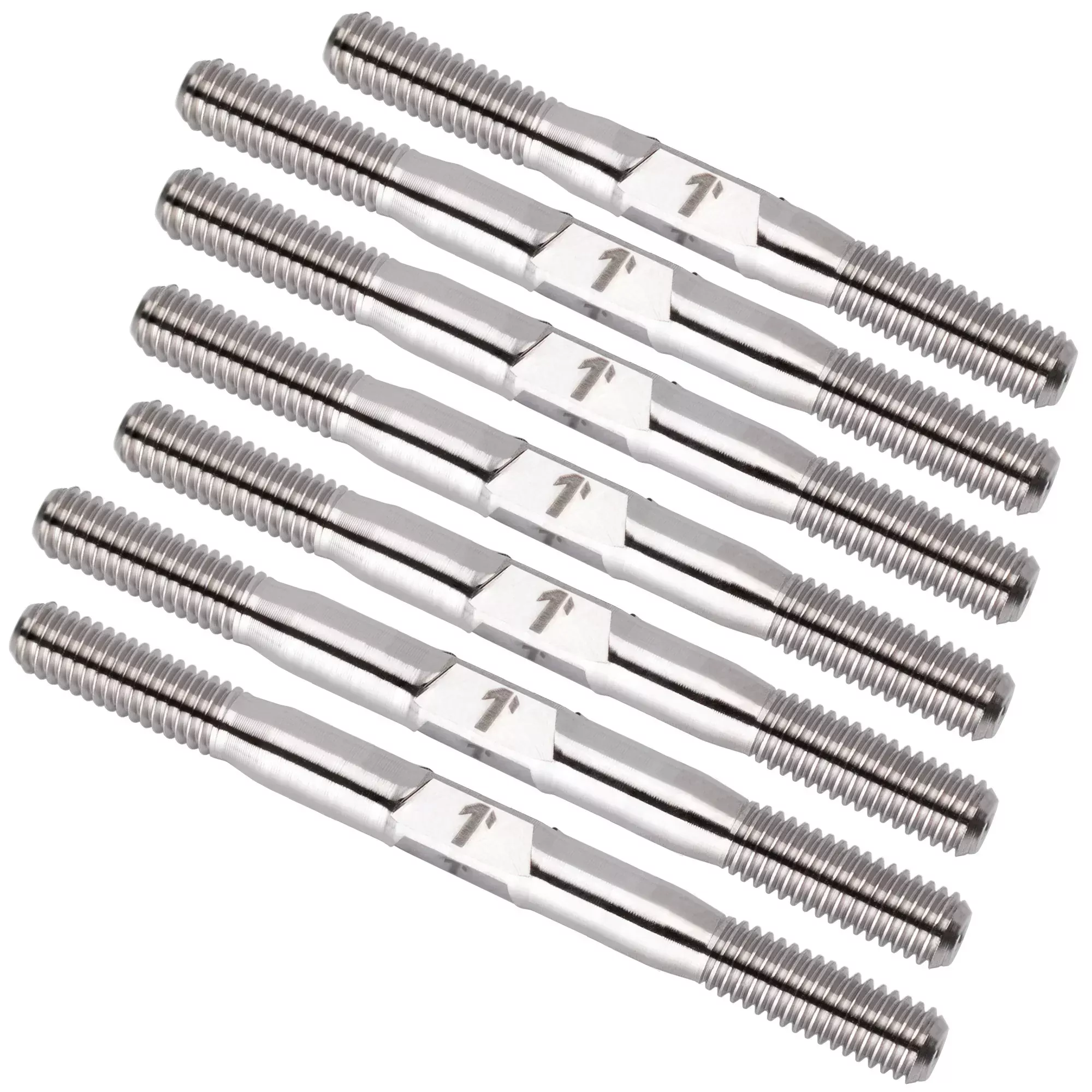 1up Racing Pro Duty Titanium Turnbuckle Set – XRAY XB4 ’25