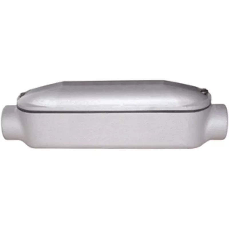 2" C Hub, Iron Mogul Conduit Body, Gloss/Gray By Hubbell-Killark MOC-6M