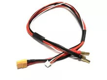 2S Charging Lead cable 50cm (4mm/5mm) with Balance lead (straight)