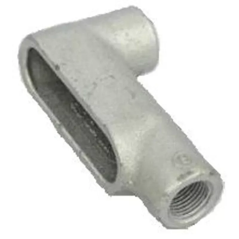 3/4 IN Type LB Form 7 Threaded Rigid Outlet Body By Crouse-Hinds LB27
