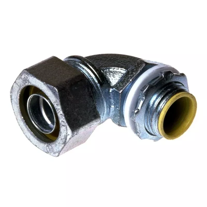 3/8″ 90° Insulated Liquidtight Connector 38LTI90CN