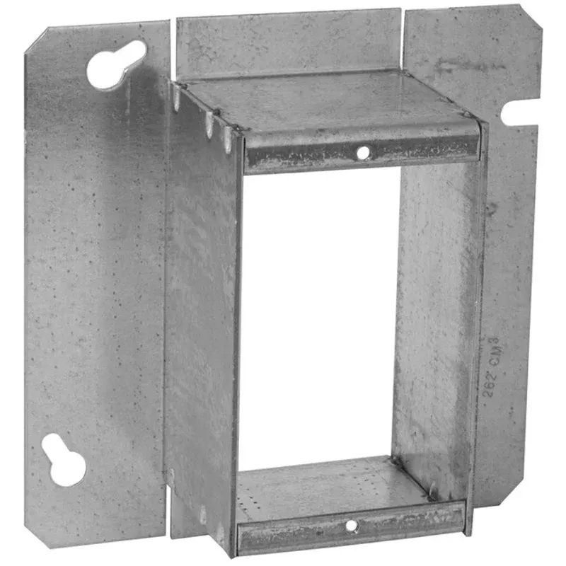 4-11/16″ Tile and Single Device Ring, 1-Gang, 2″ Raised, Steel By Hubbell-Raco 899