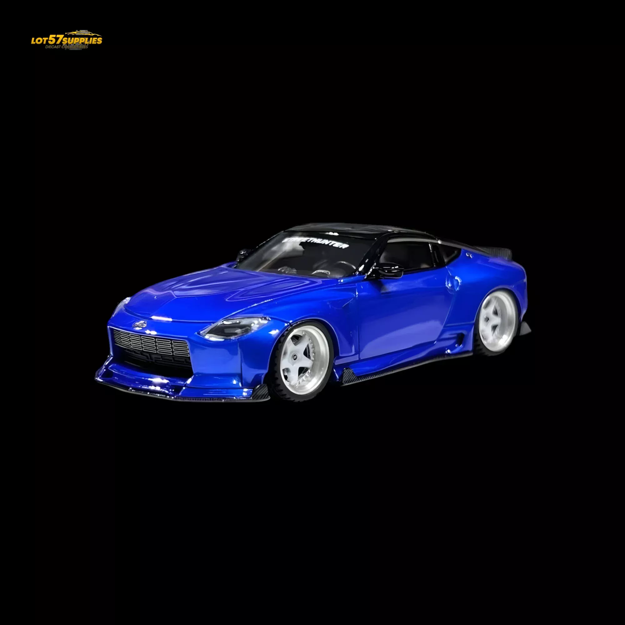 404ERROR Nissan 400Z Candy Blue 1:64 Resin Model