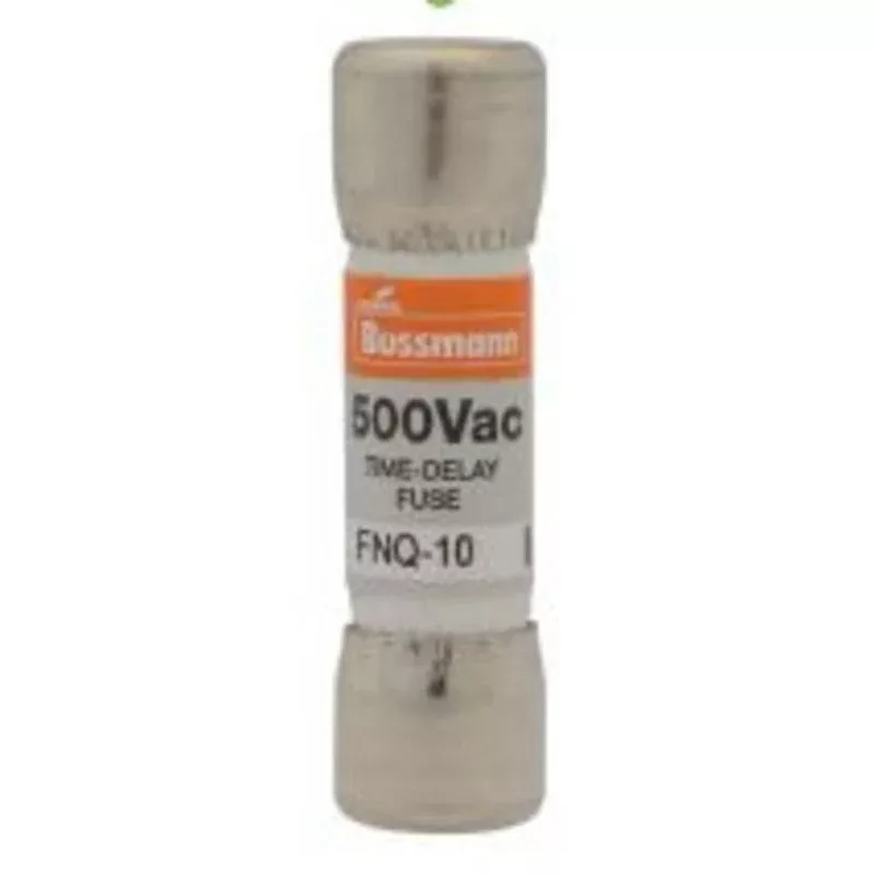 5A Time Delay Midget Fuse, 500 VAC, 10 kA, Class CC By Eaton/Bussmann Series FNQ-5