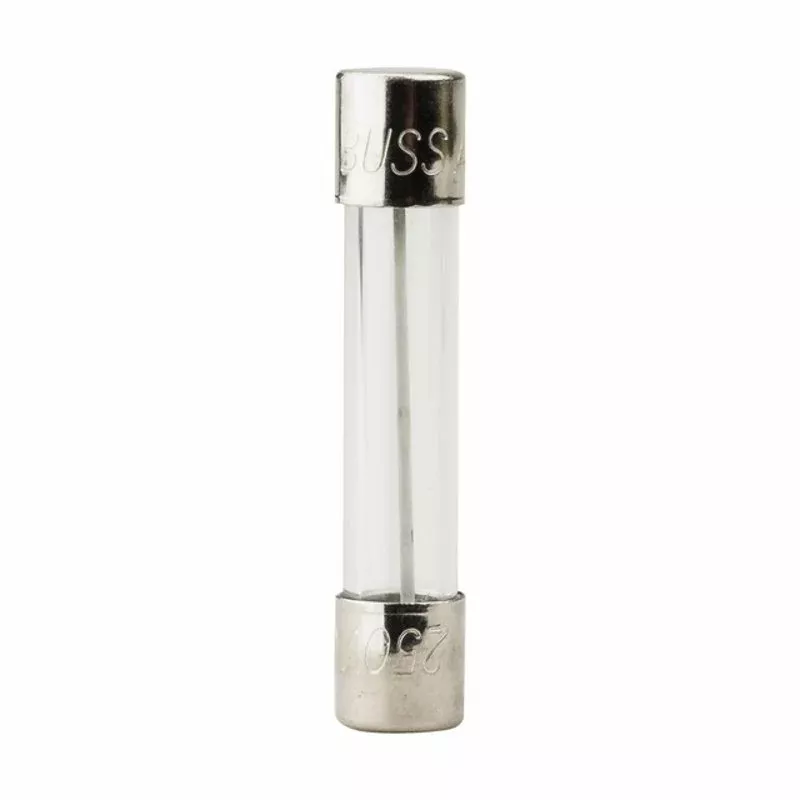 6A Fast-Acting Fuse, Glass, 1/4″ x 1-1/4″, 250V By Eaton/Bussmann Series AGC-6-R