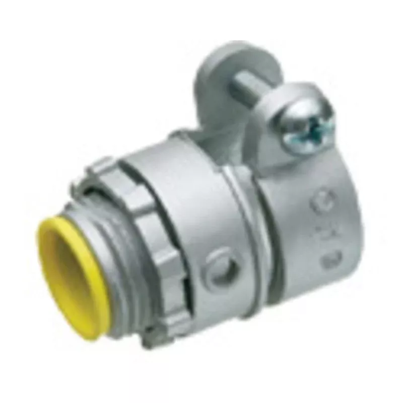 AC/MC/Flex Connector, Type: Squeeze, Insulated, 1/2″, Zinc Die Cast By Arlington L421A