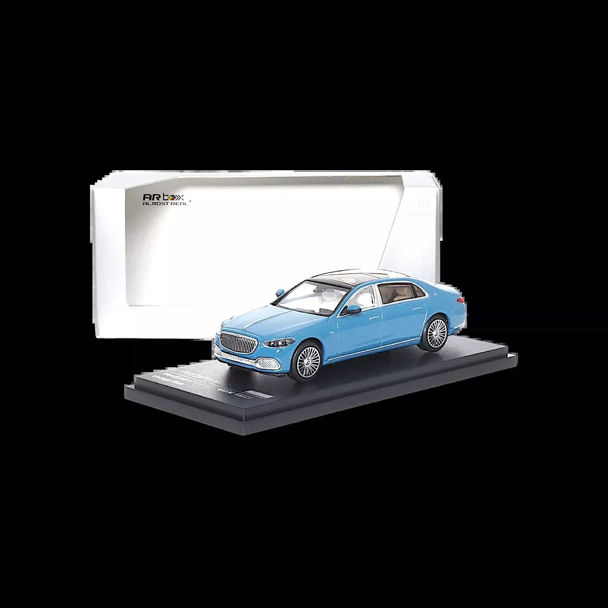AR BOX 2021 Mercedes-Benz Maybach W223 Blue 1:64