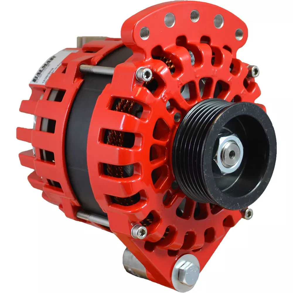 Balmar Alternator 1-2″ Single Foot K6 Serpentine Pulley – 170A – 12V [XT-SF-170-K6]