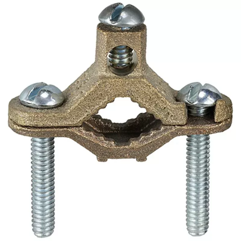 Bare Ground Clamp, 1-1/4″ – 2″, BronzeBy Dottie DB27