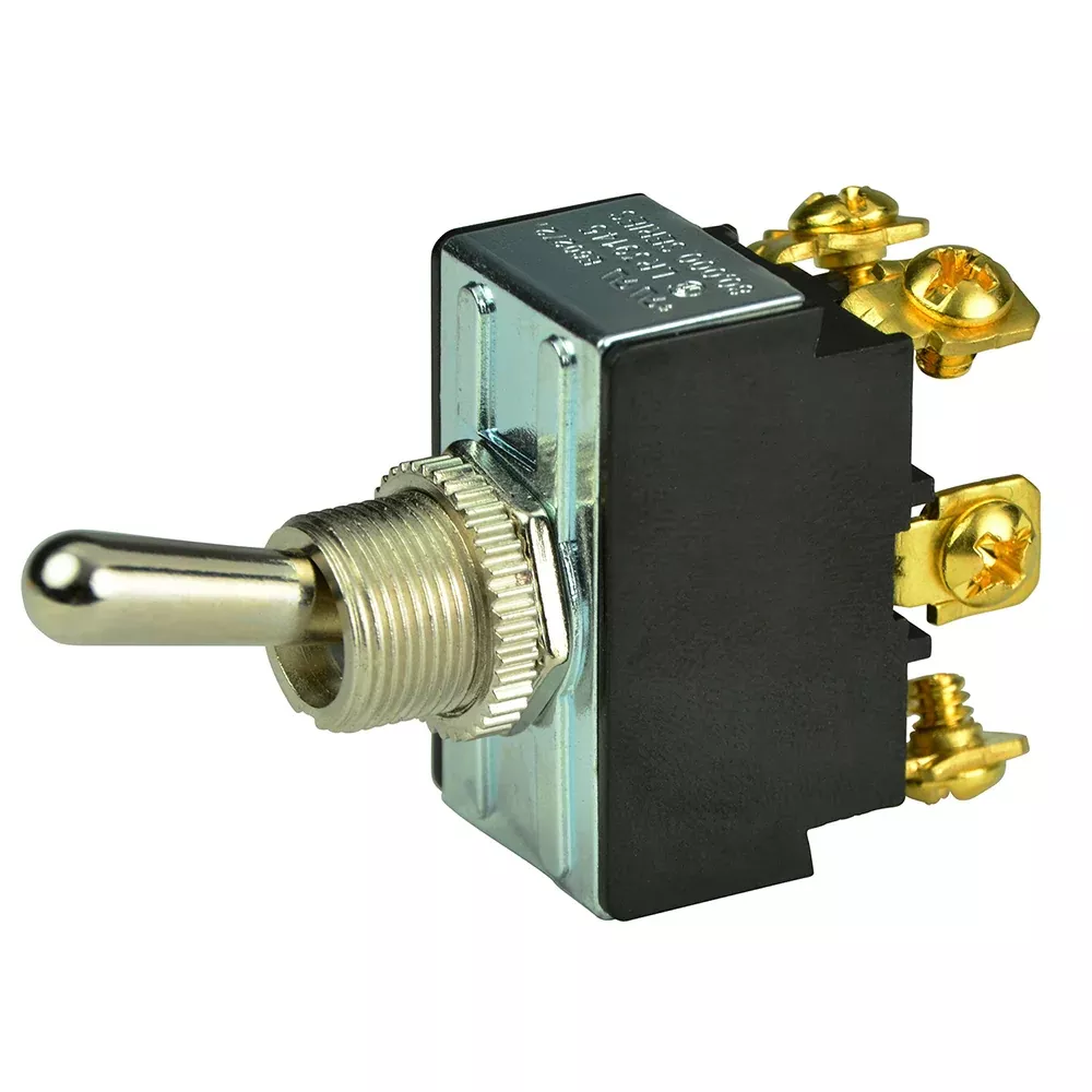 BEP DPDT Chrome Plated Toggle Switch – ON/OFF/ON [1002018]
