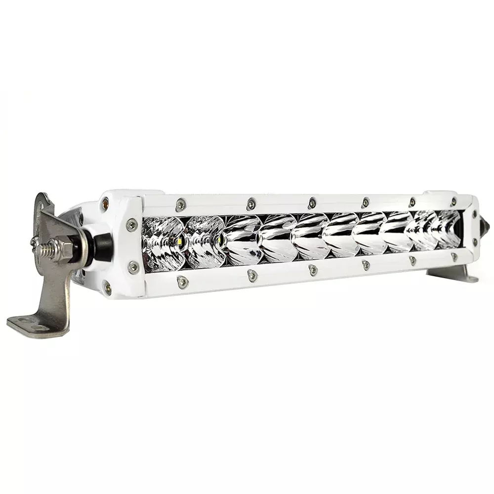 Black Oak Pro Series 3.0 Single Row 10″ LED Light Bar – Combo Optics – White Housing [10CM-S5OS]