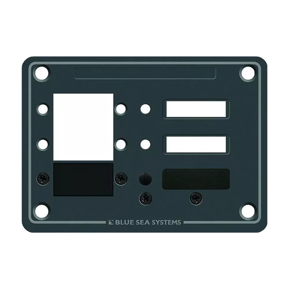 Blue Sea 8088 3 Position DC C-Series Panel – Blank [8088]