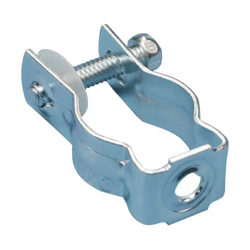 Bolt Close Conduit/Pipe Clamp, Steel, 1/2″ EMT, 1/2″ Rigid/Pipe, 0.281″ Hole By nVent Caddy CD0B