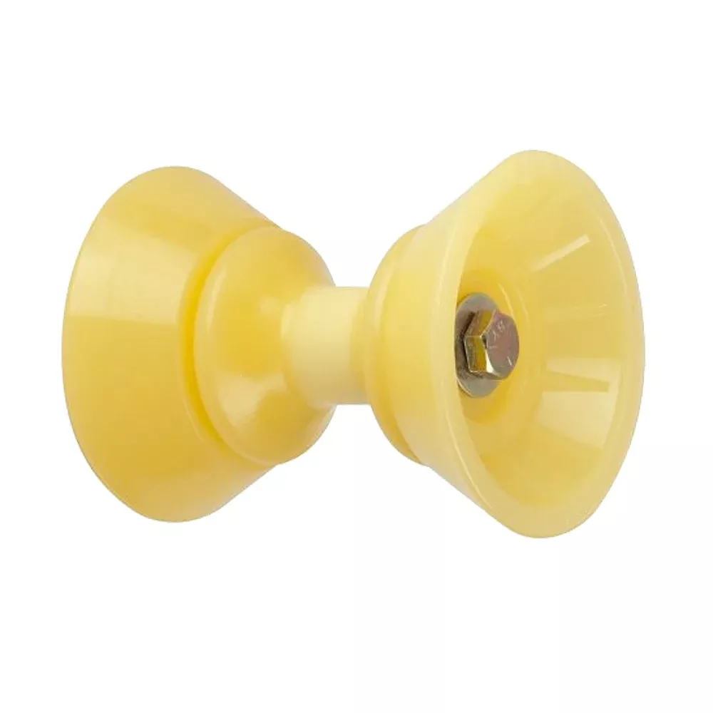 C.E. Smith 3″ Bow Bell Roller Assembly – Yellow TPR [29300]