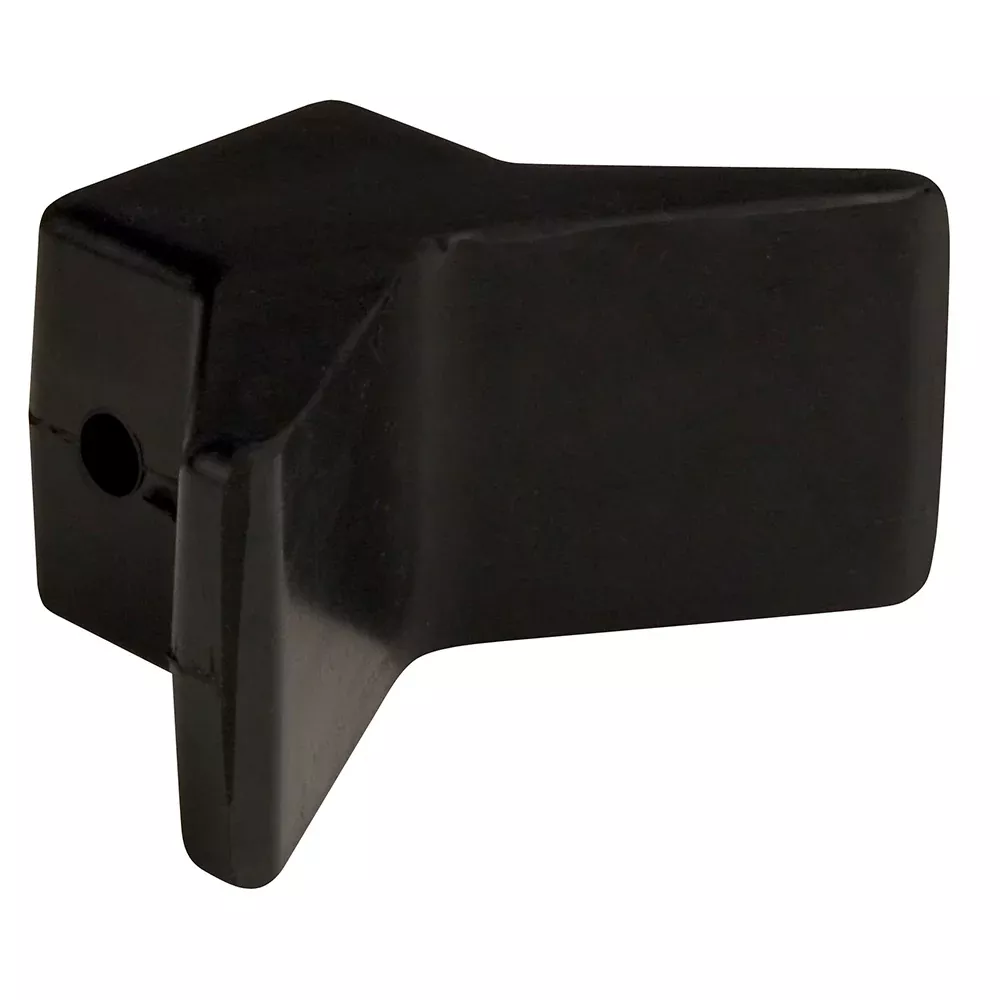C.E. Smith Bow Y-Stop – 3″ x 3″ – Black Natural Rubber [29551]