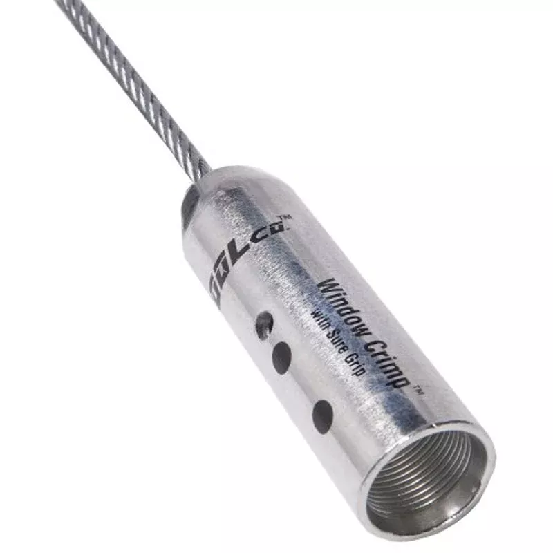 Cable Pulling Head, Crimp Type, 3 AWG, 19″ Lanyard By IToolco CR134