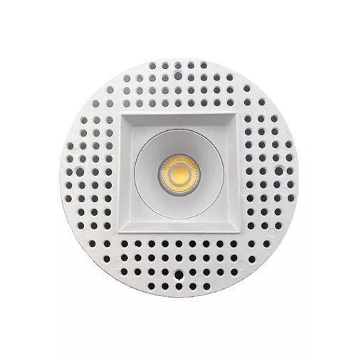 Canolight CL-DL3-4ST-WH, 4″ Square Frame Trimless For DL3 Series, White