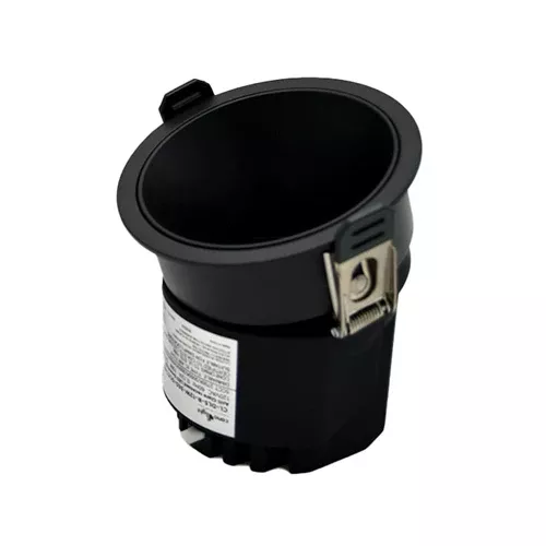 Canolight CL-DL5-R-12W-36D-5CCT-BL, Anti-Glare Recessed Tiltable LED Downlight, 12W, 750 Lumens, 5CCT Adjustable, 120VAC, 36° Beam Angle, Black Body