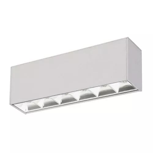 Canolight Cl-Dot06-4000-WH, Dot06 Standard Magnetic Light Head, 24VDC, 8W, 733 Lumens, 4000K Cool White, 48 Deg. Beam, Dimmable, White