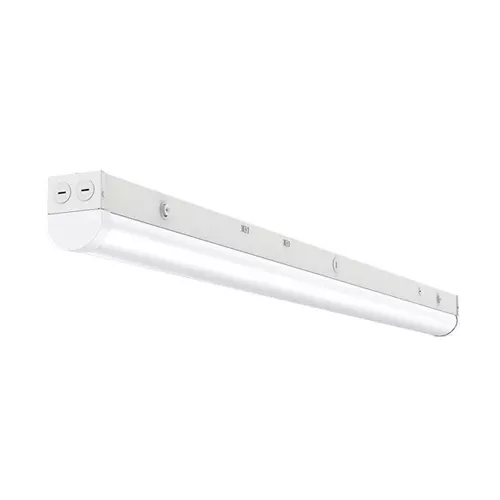 Canolight CL-IND-ST1-4FT-40W-5CCT-WH, Industrial 4FT Strip Light, Wattage and 5CCT Adjustable, 120-140lm/W, 120-347VAC, 0-10V Dimming, 80 CRI, White