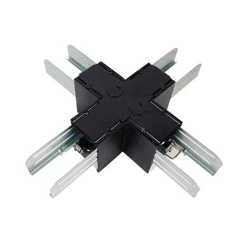 Canolight CL-LL1A-CROSS-BL, LL1 Up & Down LED Linear Light Accessory, Cross Connector, Black
