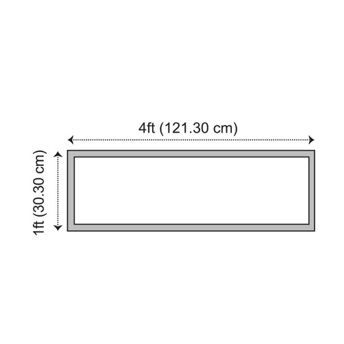 Canolight CL-Sm-KIT-1x4, 1×4 FT LED Panel Surface Mounted Kit