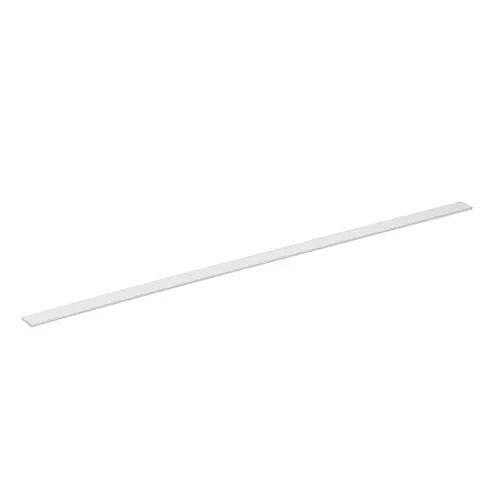 Canolight CL-Track Cover-R-WH, Track Cover 1 Meter, Snap Shiny Finish Version For The Recessed Track, White