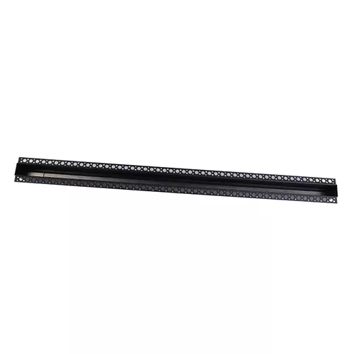 Canolight CL-TrackR-2m-BL, Recessed Standard Magnet Track Profile, 2m Length, 200W, 24VDC, Dimmable, Sandy Black