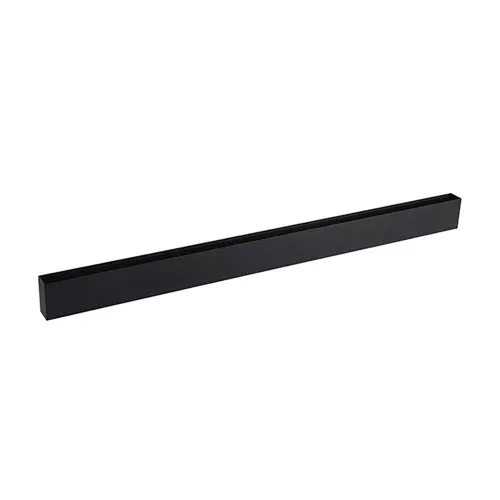 Canolight CL-TrackS-B-2m-BL, Standard Magnet Track Profile, 200W, 24VDC, 2m Length, Surface/Pendant/Recessed Installation, Dimmable, Sandy Black