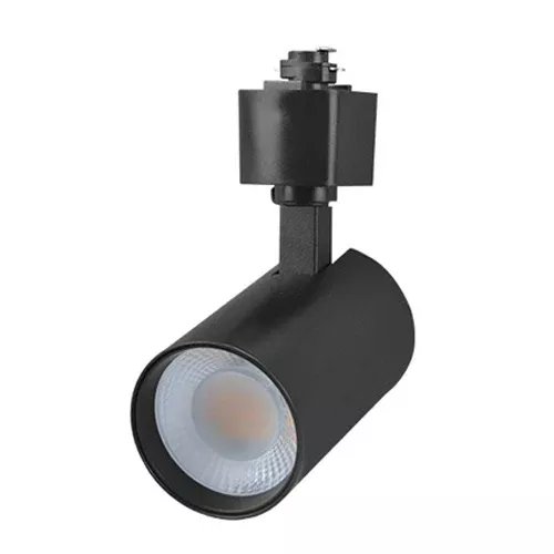 Canolight CL-TRLH2-10W-5CCT-45D-BL, 10W DOB 3-Wire LED Track Light Head, 120VAC, 800 Lumens, 2700K/3000K/3500K/4000K/5000K, Triac Dimmable, Black