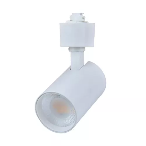 Canolight CL-TRLH2-10W-5CCT-45D-WH, 10W DOB 3-Wire LED Track Light Head, 120VAC, 800 Lumens, 2700K/3000K/3500K/4000K/5000K, Triac Dimmable, White