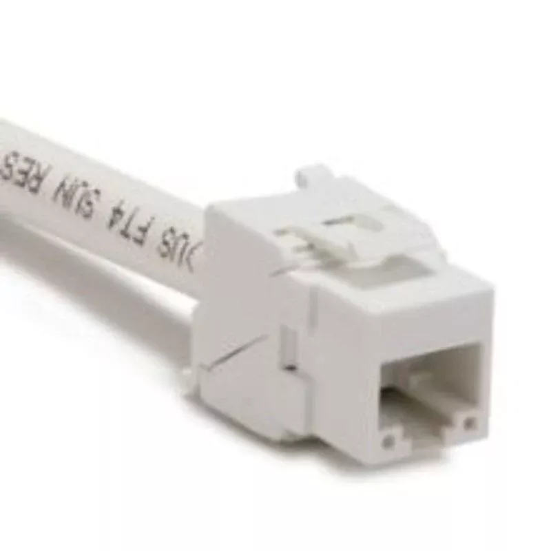 CAT6A Jack, Tool-Less By Platinum Tools 752WH-1