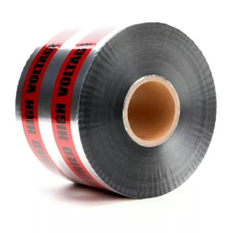 “Caution Buried High Voltage Cable Below” Barricade Tape By 3M 413