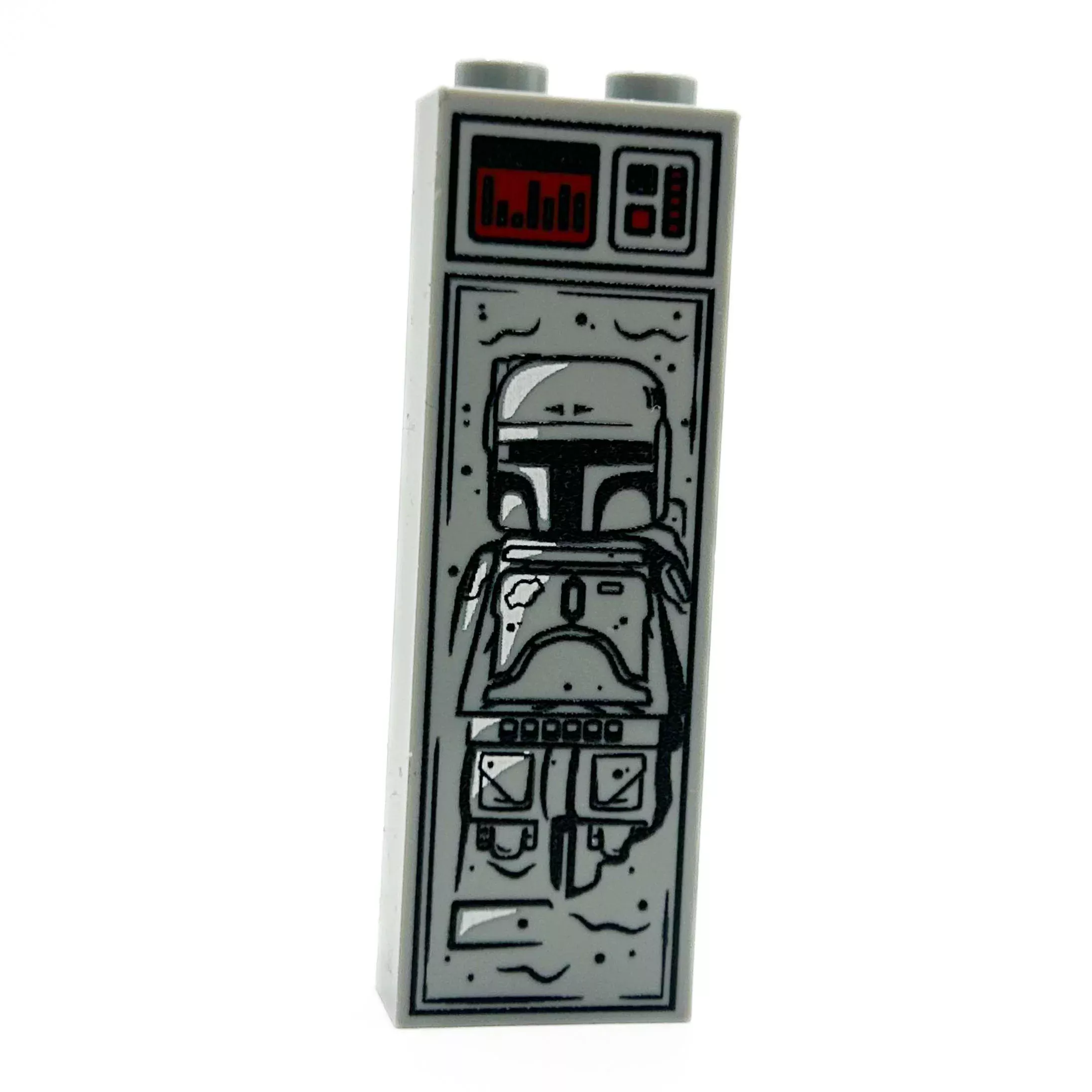 Cloud City Bounty Hunter in Carbonite (1x2x5 Brick)