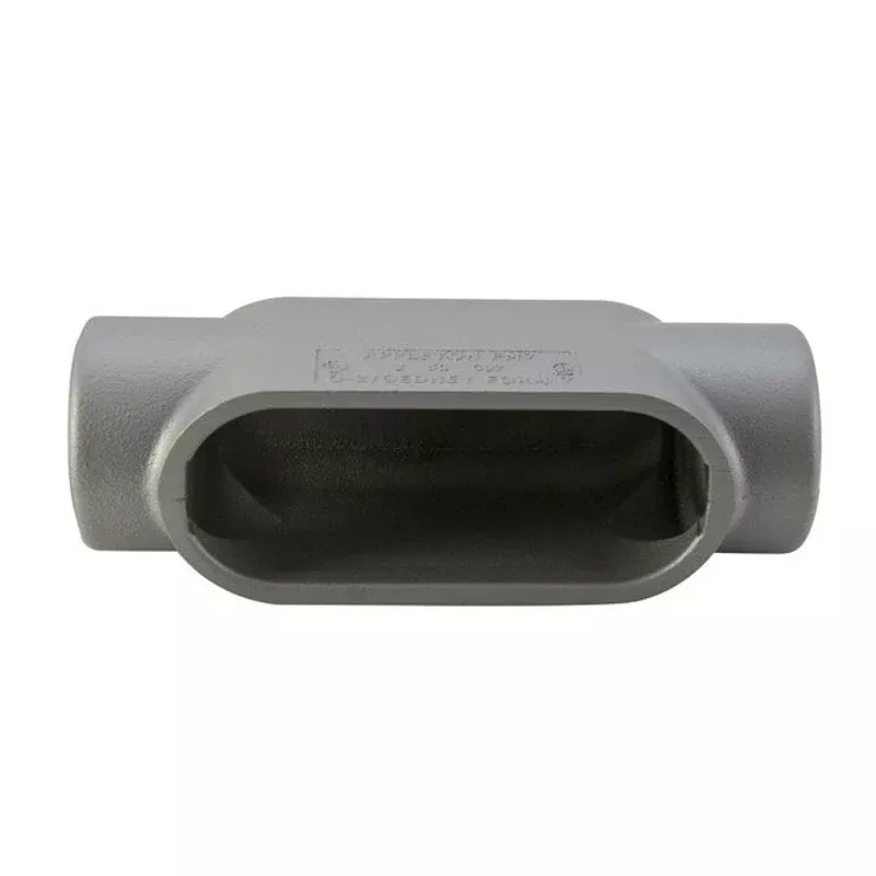 Conduit Body, Type: C, Size: 2-1/2″, Form 7, Malleable Iron By Appleton APPC77