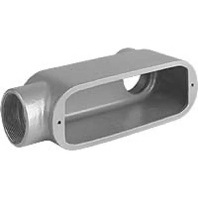 Conduit Body, Type: LB, Size: 1″, 5 Series, Malleable Iron By Hubbell-Killark OLB-3M