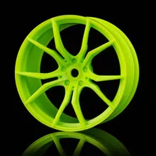 [D] MST Green FX Wheels (+3) 4wheels/pack
