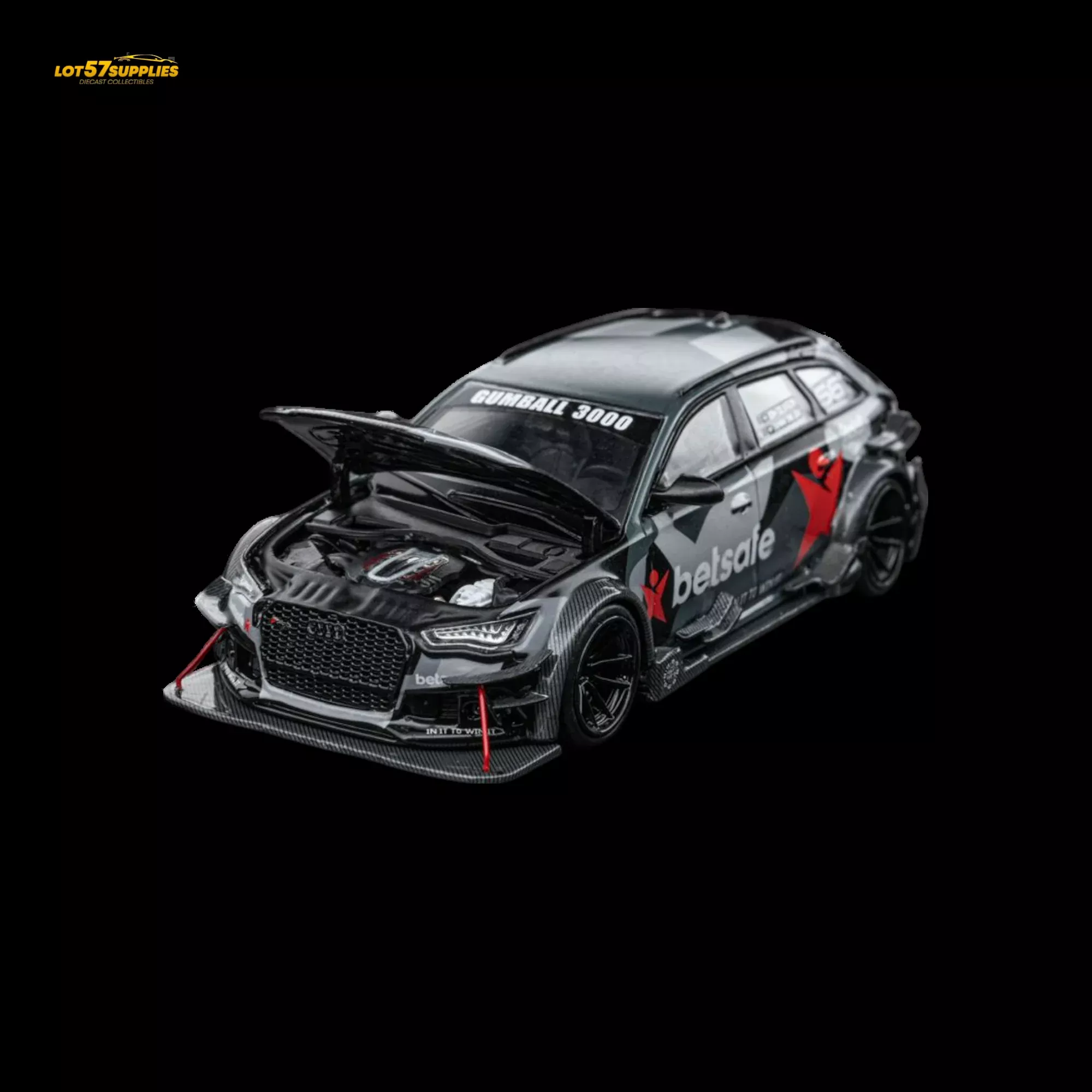 DCM Audi RS6 C7 DTM Betsafe Gumball 3000 1:64