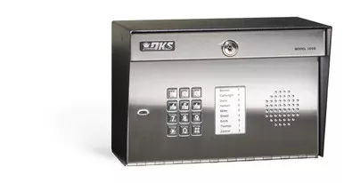 Doorking 1808-082 phone entry system with small Directory
