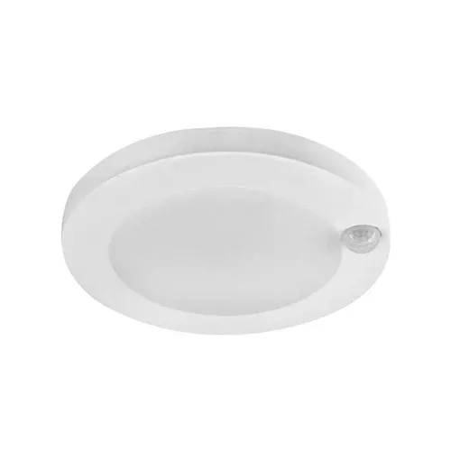 Etlin-Daniels CL106P-110WM-PF5C9N-HL, 6'' Disk Light Surface Mount with Pir Sensor, 120V, 10W, 5CCT Selectable, >90CRI, NO-Dimmable