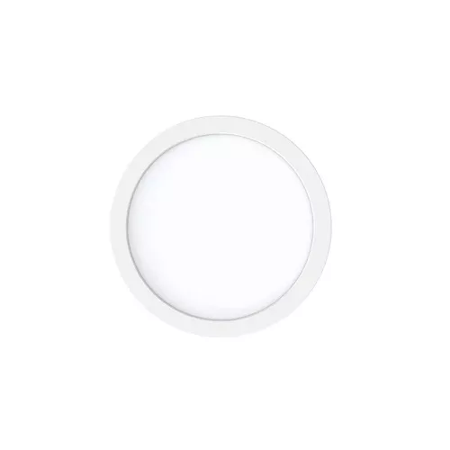 Etlin-Daniels SMSWRNL7-1215CD-WH-FF, 7 inch LED Ultrathin Round Edgelit Surface Mountwith Night Light Feature, 120V, 12W, 5CCT Selectable, 840LM+200LM, >80CRI, Triac Dimmable, White
